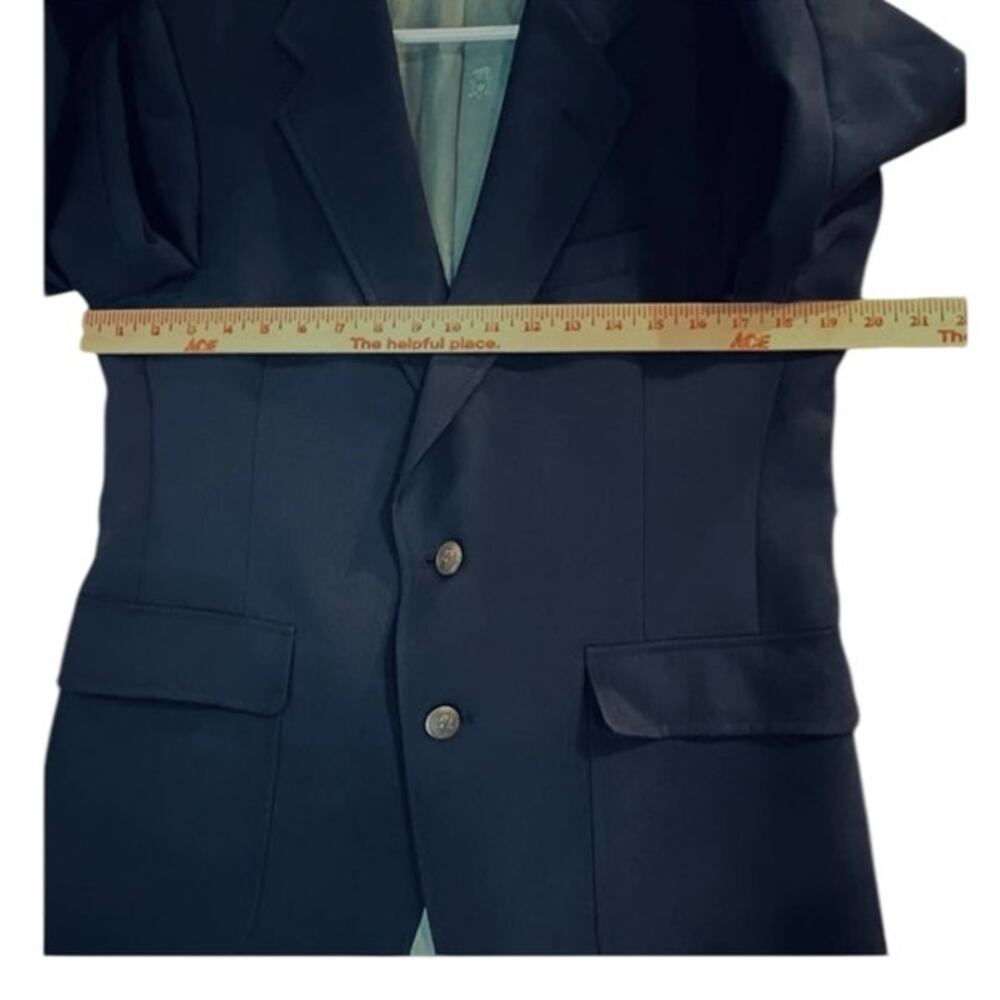 Jack Nicklaus Golden Bear Blue Blazer Sport Coat Men’s 40R Hart Schaffner & Marx - Picture 12 of 13